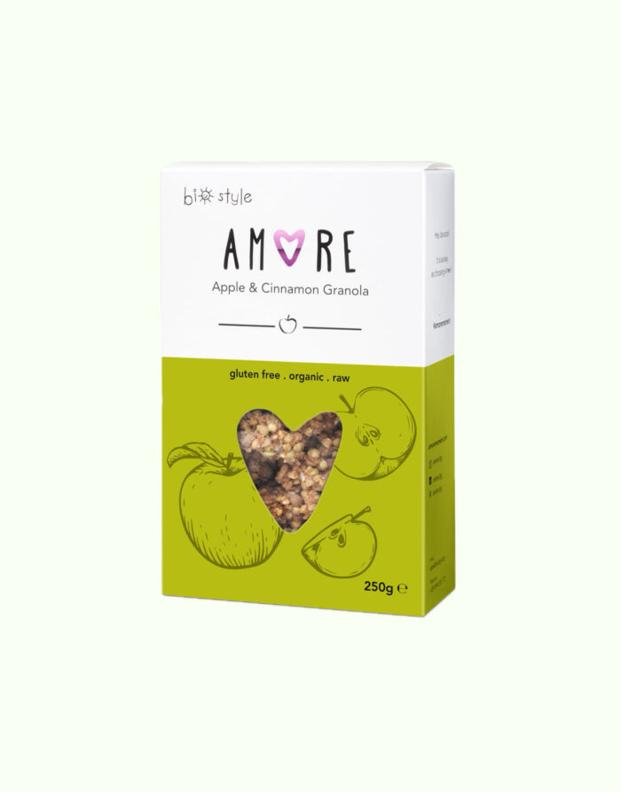 Amore Gluten free Apple Granola